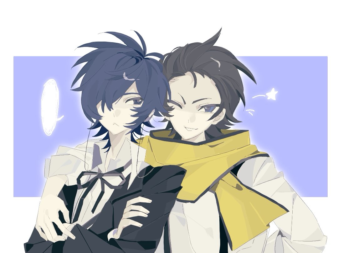 Ageha48999's tweet photo. The title is wrong.  Works commissioned ➡️my friend
    commisson，
#綾主 #ryomina #p3r #person3 https://t.co/k4Pf8D4KPS