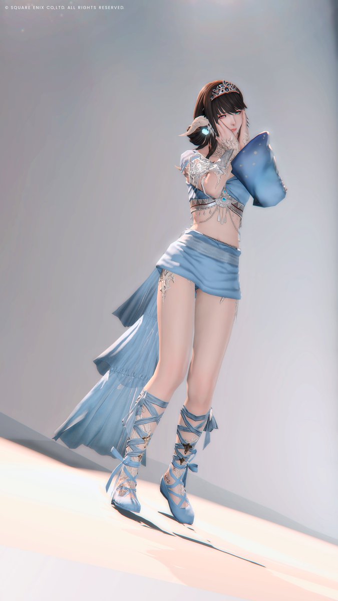 Dan_StarsFF14's tweet photo. #おはウラ &amp; #おやウラ です

これお気に入り～🤍💙

#FF14 #FFXIV #本日のアウラ #メスラ #GPOSERS https://t.co/aUmLPpiMoS