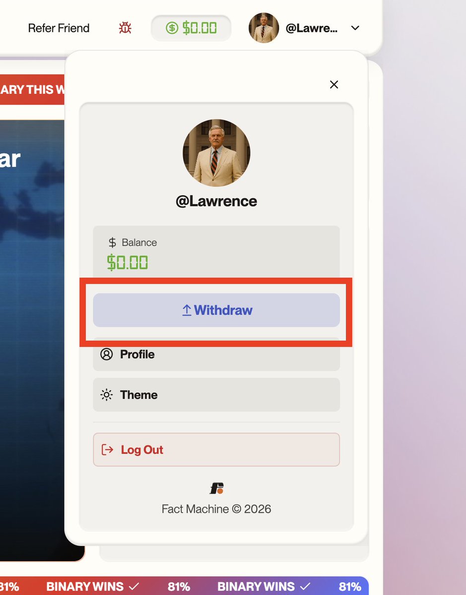 Fact Machine tweet media