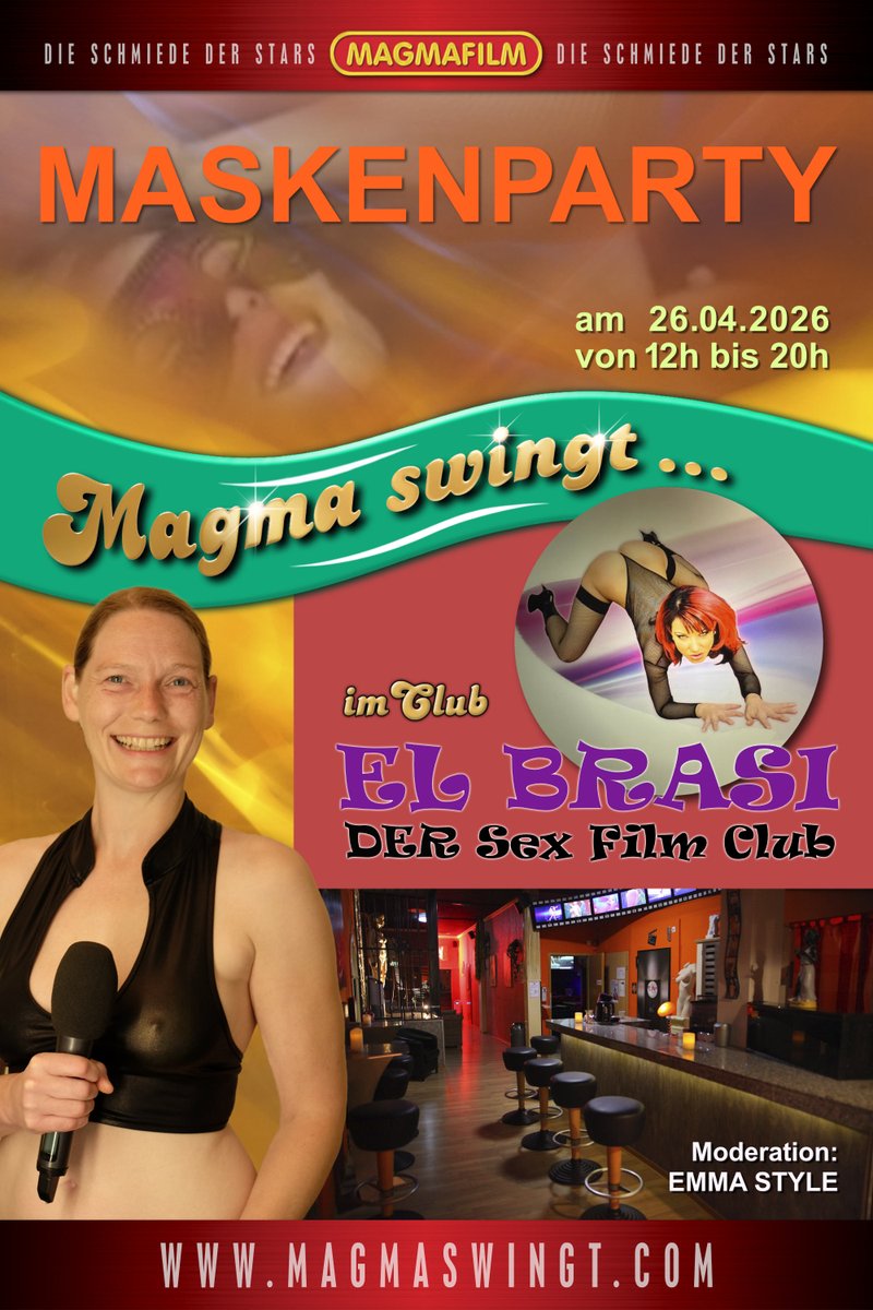 Magma_swingt's tweet photo. Bald gehts wieder rund 🫢 🫣 Allerdings: nur MIT Masken 🎭 https://t.co/gCkONHHSGt