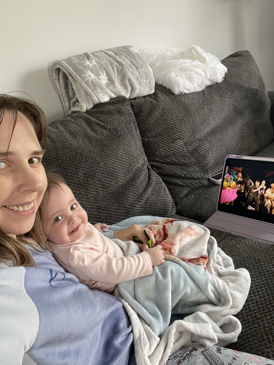 heather9284's tweet photo. My 11 month old with her snack, blanket and @AmericanIdol. 
@carrieunderwood https://t.co/RMp1PbT9GM