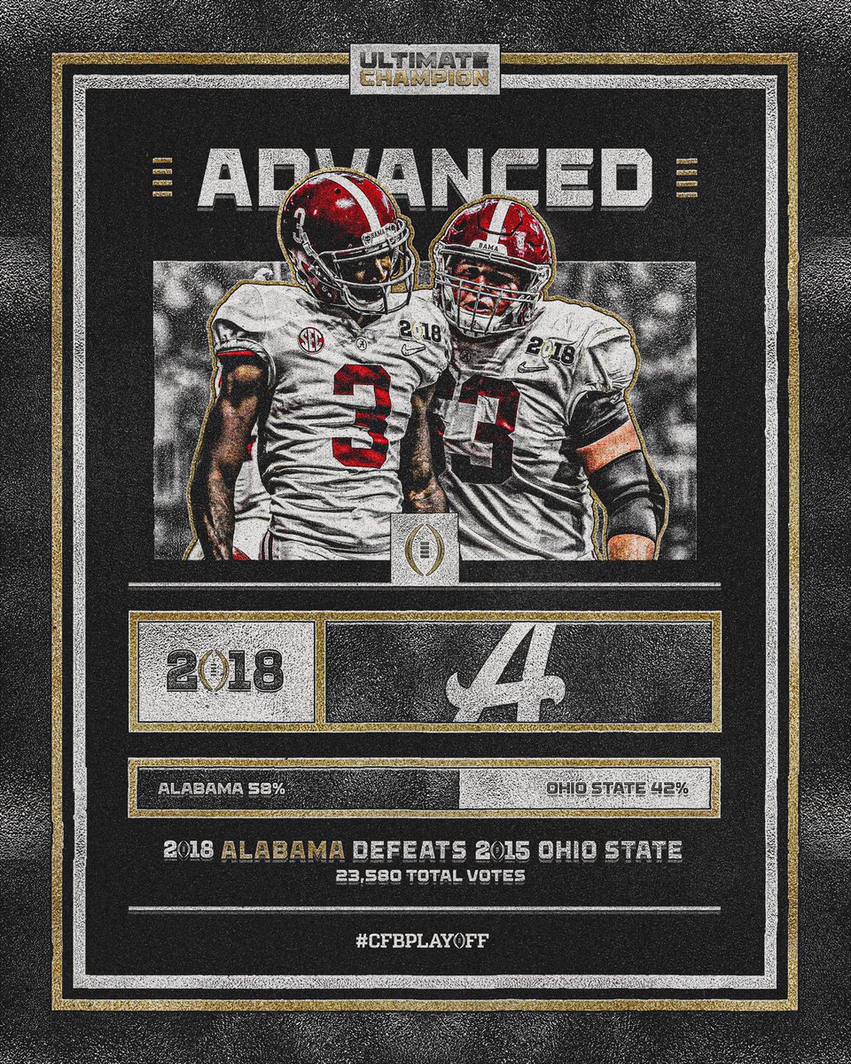 College Football Playoff tweet media