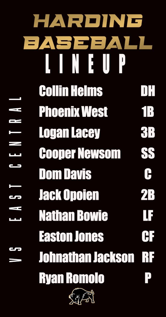 Harding Baseball tweet media