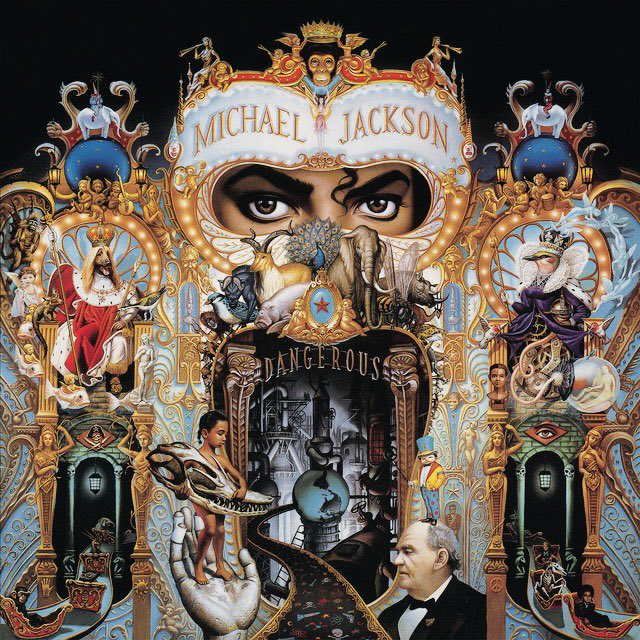 MJ showcased the greatest album cover of all time with Dangerous.