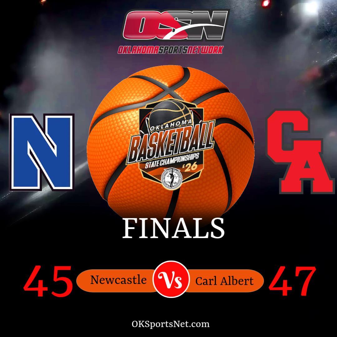 oksportsnet's tweet photo. Congratulations to the Carl Albert Lady Titans with their first State Championship in 26 years. Shout out to a great season for the Newcastle Lady Racers. Both are OSN Teams! https://t.co/1KC58HKD3q