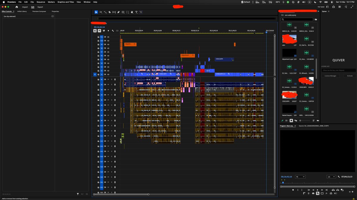 TNTEditer's tweet image. Tackling 30+ hours of raw footage on this timeline
#PremierePro
#AdobePremiere
#Timeline
#VideoEditing
#VideoEditor
#PostProduction
#EditingLife
#Filmmaking