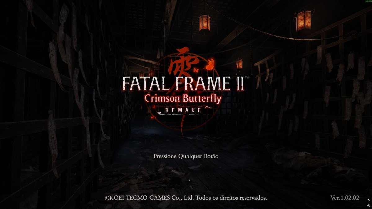 brazilalliance's tweet photo. Tradução Beta do Fatal Frame II: Crimson Butterfly liberada no instalador da BZA para todos. 

Graças à comunidade, conseguimos entregar uma tradução Beta bem rápido. Obrigado a todos que auxiliaram na tradução, revisão, extração/reimportação de texturas e ajuste da fonte. https://t.co/R8TWzCUfbH