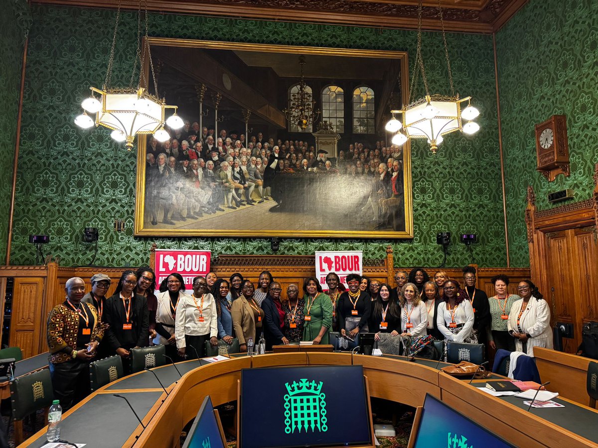 Labour_african's tweet photo. A powerful discussion this week at the @LabourAfricanN International Women’s Day Parliamentary Roundtable in Westminster.

Thank you to @SarahChampionMP ,Chair of the Women & Equalities Select Committee, for expertly chairing, and to all MPs and participants who joined us.

We explored the lived experiences of Black women in the workplace, the intersection of race and gender, and what more employers, government, unions and society must do to deliver real equality.

Next steps: LAN will be writing to the TUC General Secretary and Ministers highlighting the issues raised and the call to action.

Thank you to Community Union for supporting the post-event dinner.

#IWD2026 #WomenInWork #Equality