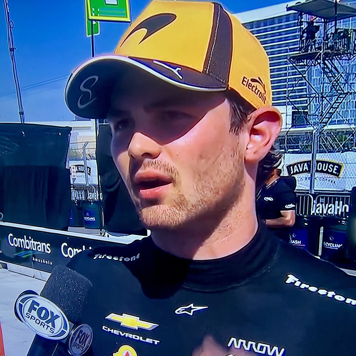 Declaraciones de <a href="/PatricioOWard/">Pato O'Ward</a> tras su P3 en la Q de Arlington: “Estoy muy contento con esa clasificación. Mi objetivo era llegar al Fast Six para tener una oportunidad de pelear ahí adelante.

También en las prácticas no pudimos completar nuestras vueltas como para mostrar