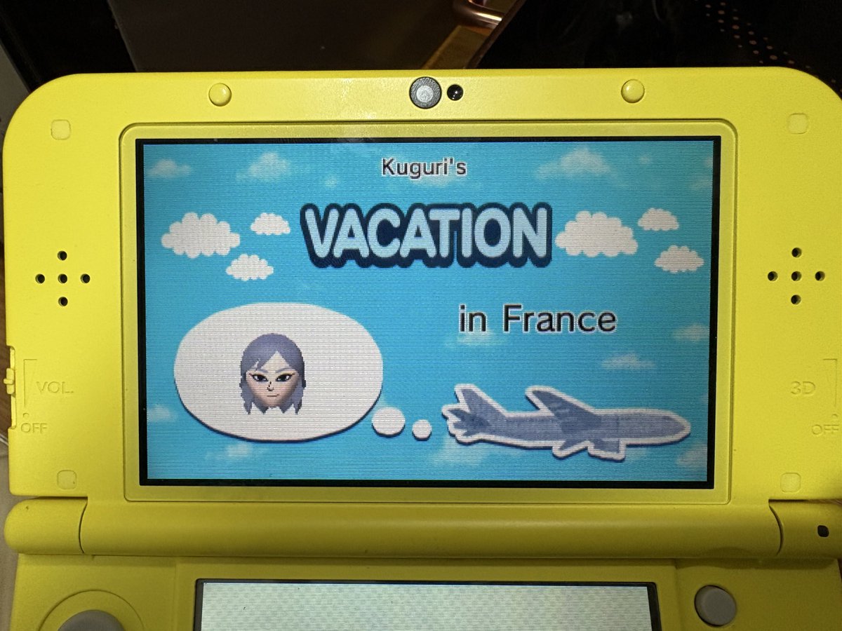 found my old 3ds with tomodachi life in it and ive spent all my free time making hama mayors or whatever