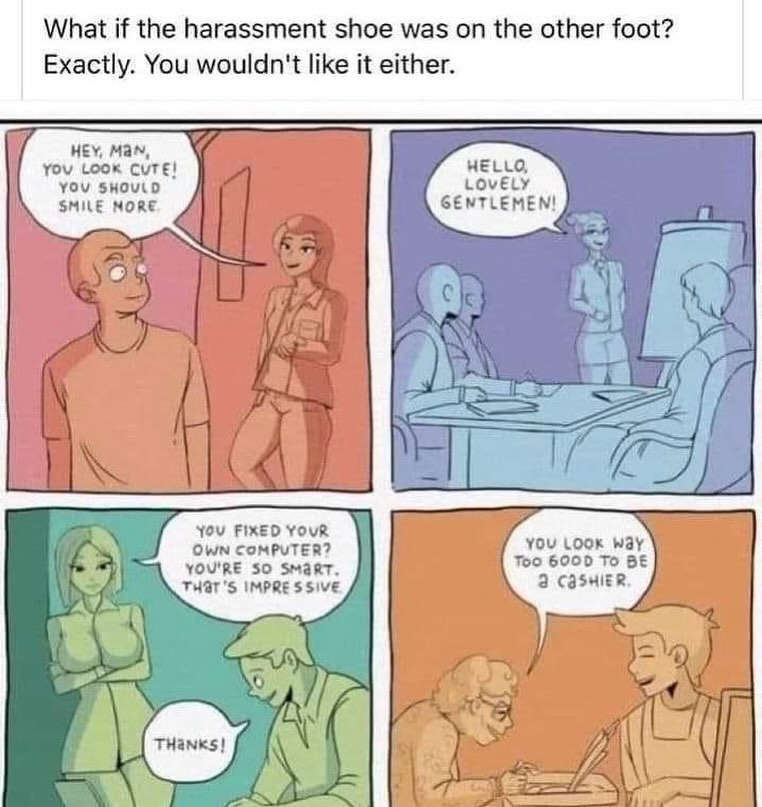 Most guys would love this. We get so few compliments in our lives that the ones we do get we remember for years and years. But i do understand why some might hate it.