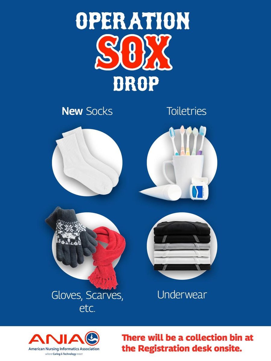 AniaSocal's tweet photo. Attention ANIA SoCal members: Who is going to the Boston Conference, March 26-28? 

We need 2 more members to join Melanie Sorenson &amp; Melissa-Marie Lopez to take a photo donating to "Operation Sox Drop."

Let's make this count as a volunteer event! https://t.co/c0oPOFXlhj