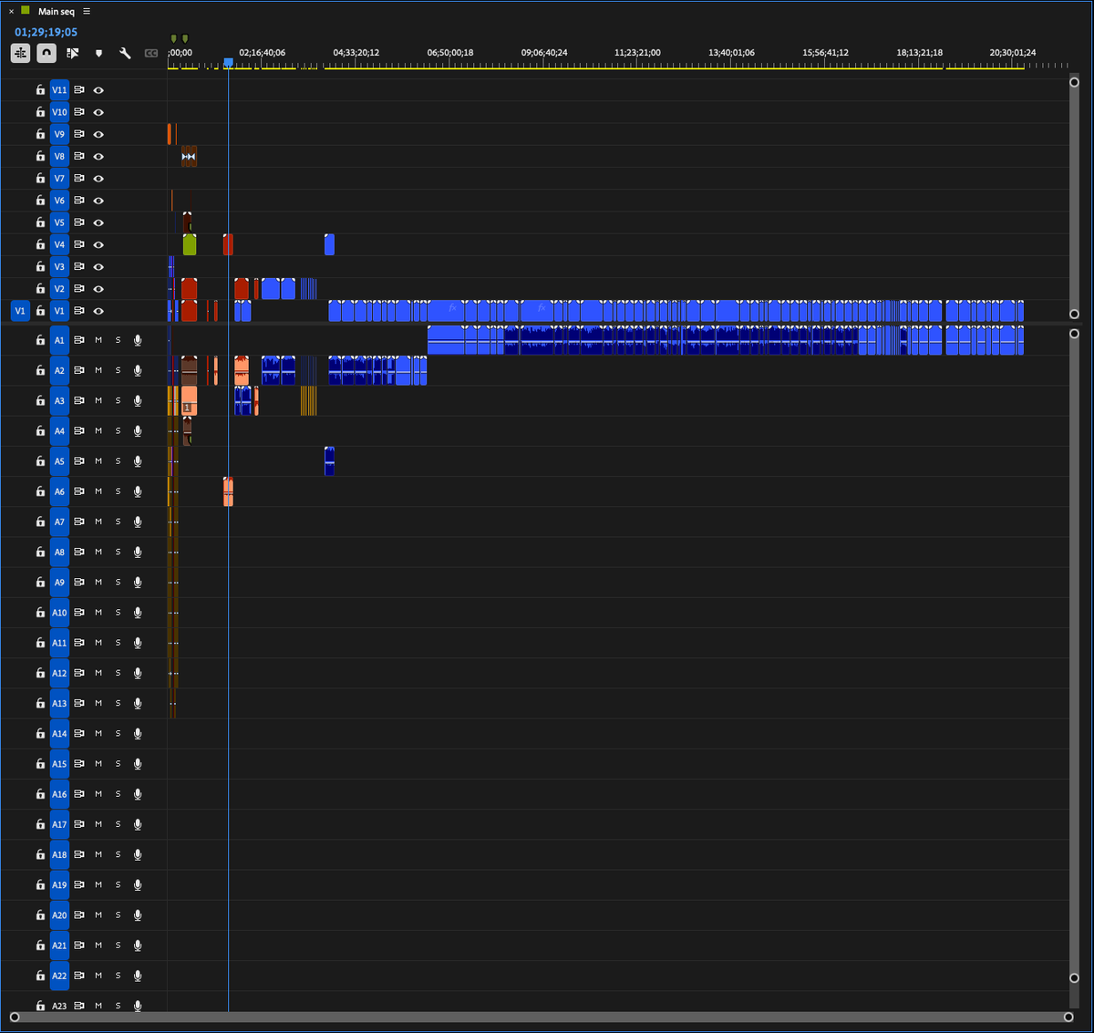 TNTEditer's tweet image. Tackling 30+ hours of raw footage on this timeline
#PremierePro
#AdobePremiere
#Timeline
#VideoEditing
#VideoEditor
#PostProduction
#EditingLife
#Filmmaking