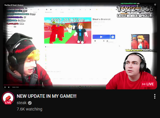 CaberJaber's tweet photo. @ReallyCruzz AND @steak834 REACTED TO THE VIDEO AS WELL, THANK YOU GUYS SO MUCH!! 😭💔 https://t.co/K9UYVxDmmu
