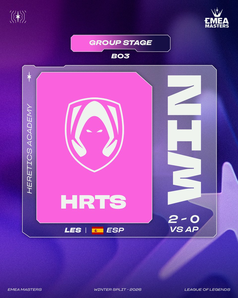 EMEA Masters tweet media