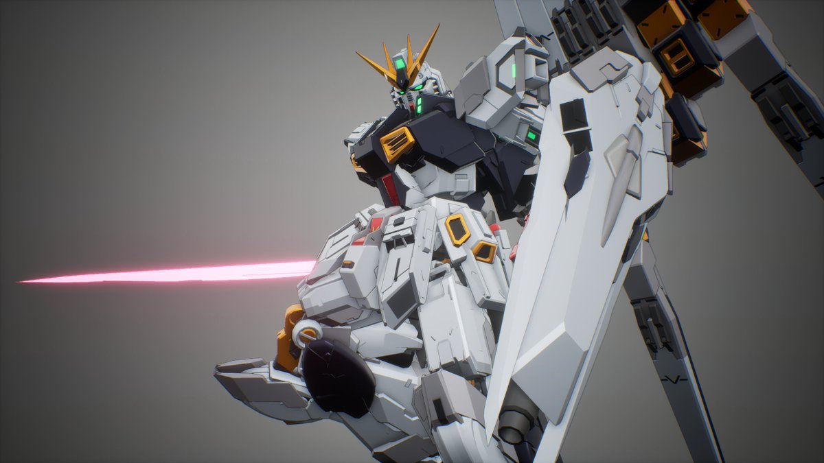 EstehCola's tweet image. Nu Gundam 
#MassBuilder #MobileSuitGundam #Gundam #Mecha