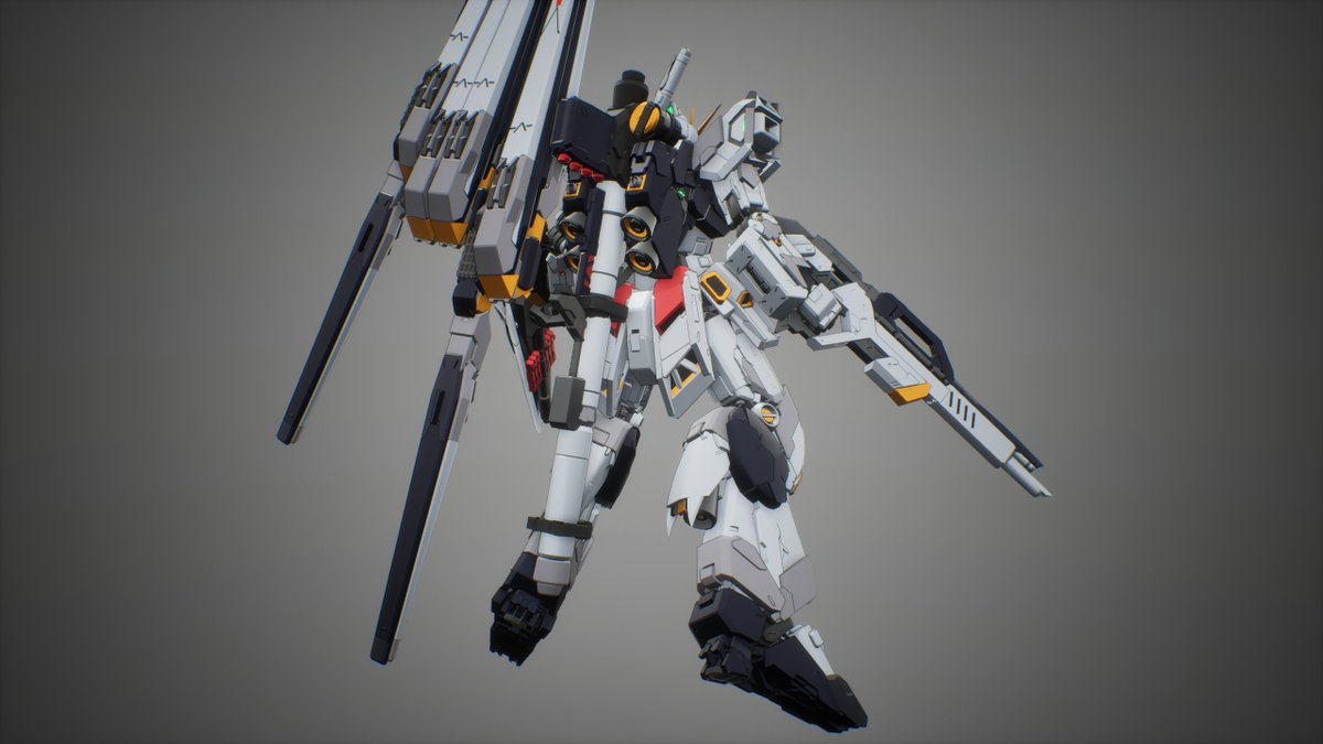 EstehCola's tweet image. Nu Gundam 
#MassBuilder #MobileSuitGundam #Gundam #Mecha
