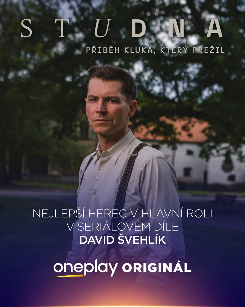 Voyo_cz's tweet photo. Oneplay Originál Studna má 3 České lvy! 🏆
◾️Nejlepší herečka v hlavní roli v seriálovém díle – Johana Matoušková
◾️Nejlepší herec v hlavní roli v seriálovém díle - David Švehlík
◾️Nejlepší minisérie nebo seriál

Gratulujeme všem tvůrcům, jsme neskutečně pyšní! 🫶
#oneplaycz #studna