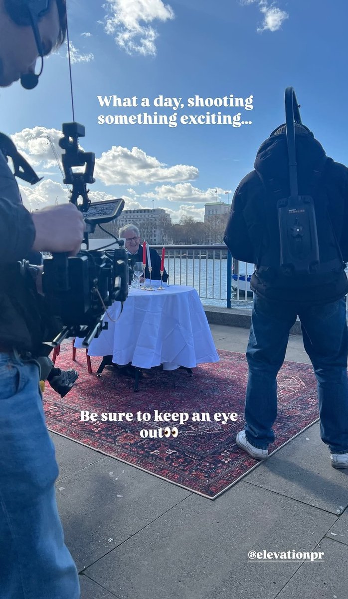 Grandad Frank via Instagram story!