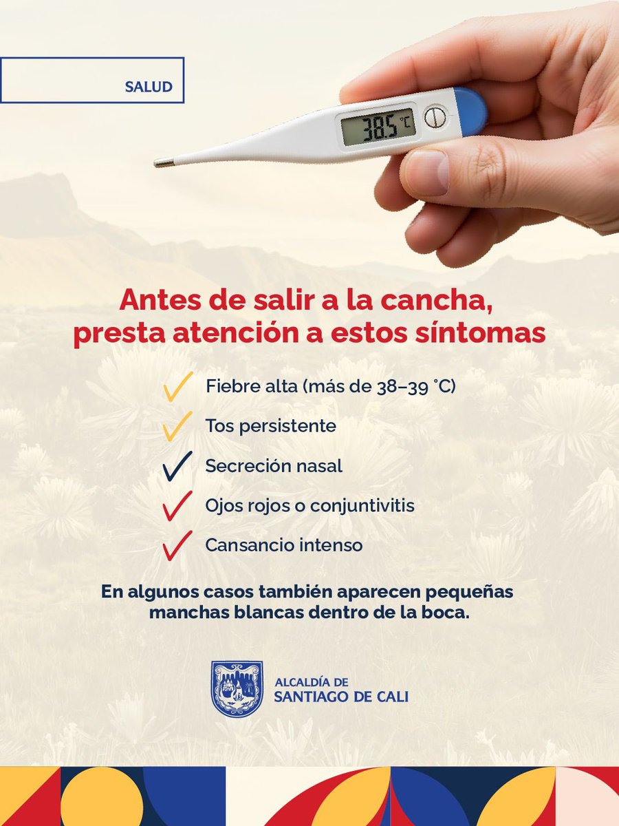 Secretaría de Salud Pública de Cali tweet media