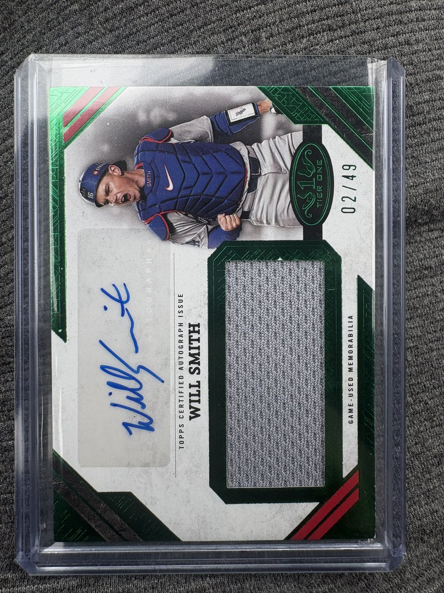 markieb206's tweet photo. @84baseballcards @TheHobby247 @sports_sell @DWDReposts @CrdboyC @THFpro_Cards @GotdemCards @AiMCollectibles Triple relic $22
Patch auto $65 https://t.co/1OCc3Iko2N