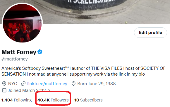 Matt Forney tweet media