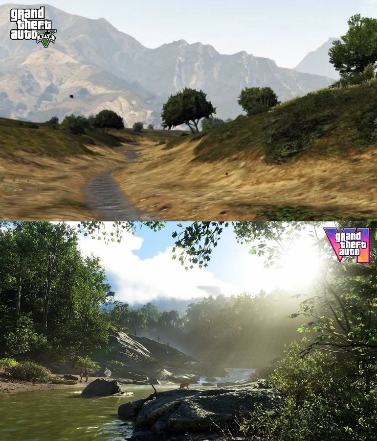 GTA 5 vs GTA 6 🌱

🌴 GTA 6, Novembre 2026