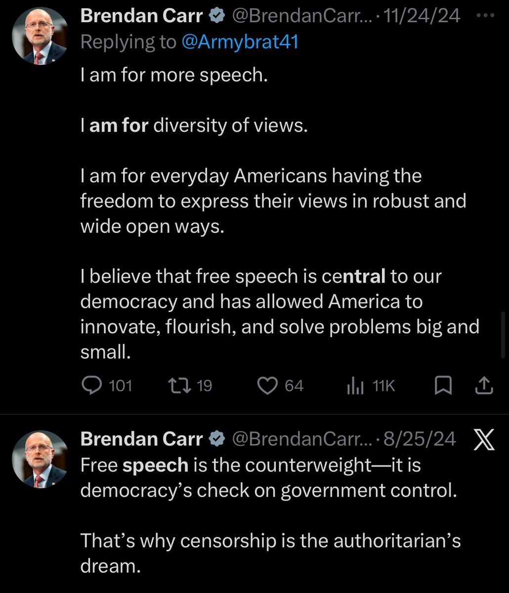 truthstreamnews's tweet photo. @BrendanCarrFCC Have you been body snatched by brain-eating aliens? https://t.co/ESKLXOewuR