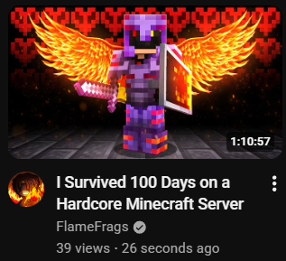 i feel like he's surely survived like at least 200 days since pze.. 🤔