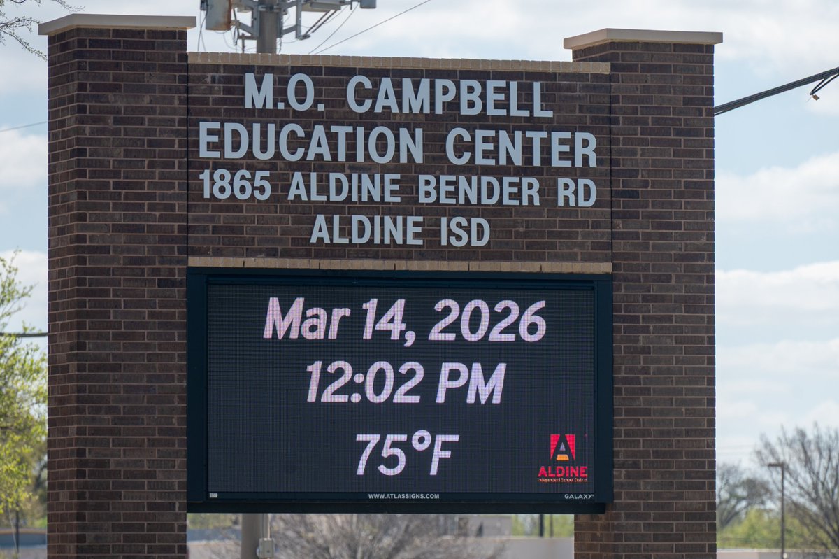 Aldine CTE tweet media