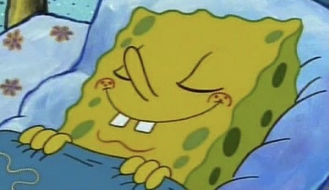 Me sleeping like a baby tonight because God is making things work out.