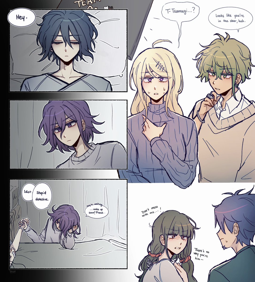 uhh does anyone still fw virtual reality au .. #danganronpa #drv3