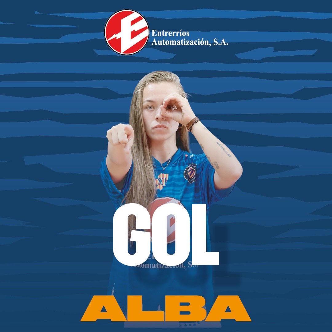 EntrerriosAuto's tweet photo. 🏆 Segunda División Femenina
📌 Grupo 2 - Jornada 23

¡GOOOOOOOL DE ALBAAAAAA!

1️⃣ Lainco Esportiu Rubí
5️⃣ Entrerríos Automatización 
🔴 https://t.co/VwfuMcIC28
⏱️ Min.37 https://t.co/rpAzXzvjJ7
