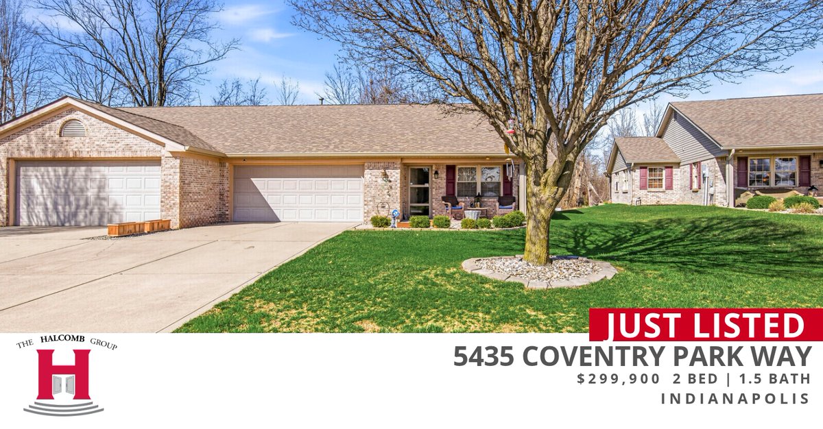 thehalcombgroup's tweet photo. 📍 Just Listed 📍 Take a look at this fantastic new property that just hit the market located at 5435 Coventry Park Way in Indianapolis. Reach out here or at (317) 652-9405 for more information

#thehalcombgroup #Fran... https://t.co/MZSi9Jj5tE https://t.co/0iH3S27D1a