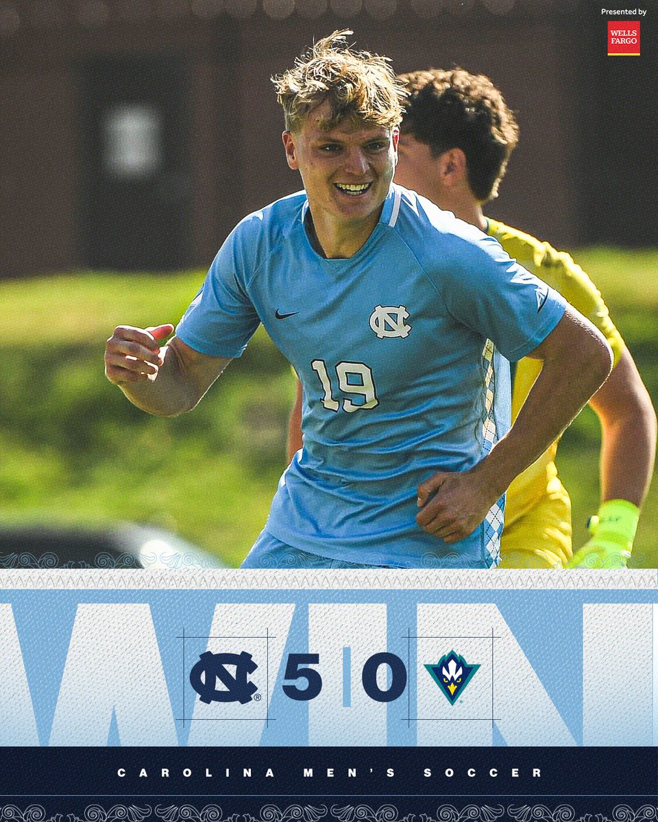 Another Heels win 🙌

Four goals from Bertil Rygaard Hansen and a clean sheet is a nice way to head into spring break!

#GoHeels x <a href="/WellsFargo/">Wells Fargo</a>