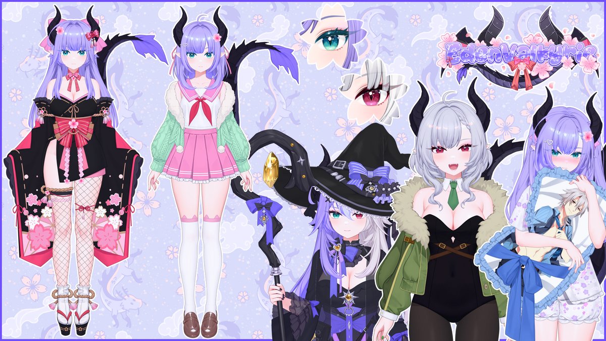 🌸Eden🐉Dragon VTuber tweet media