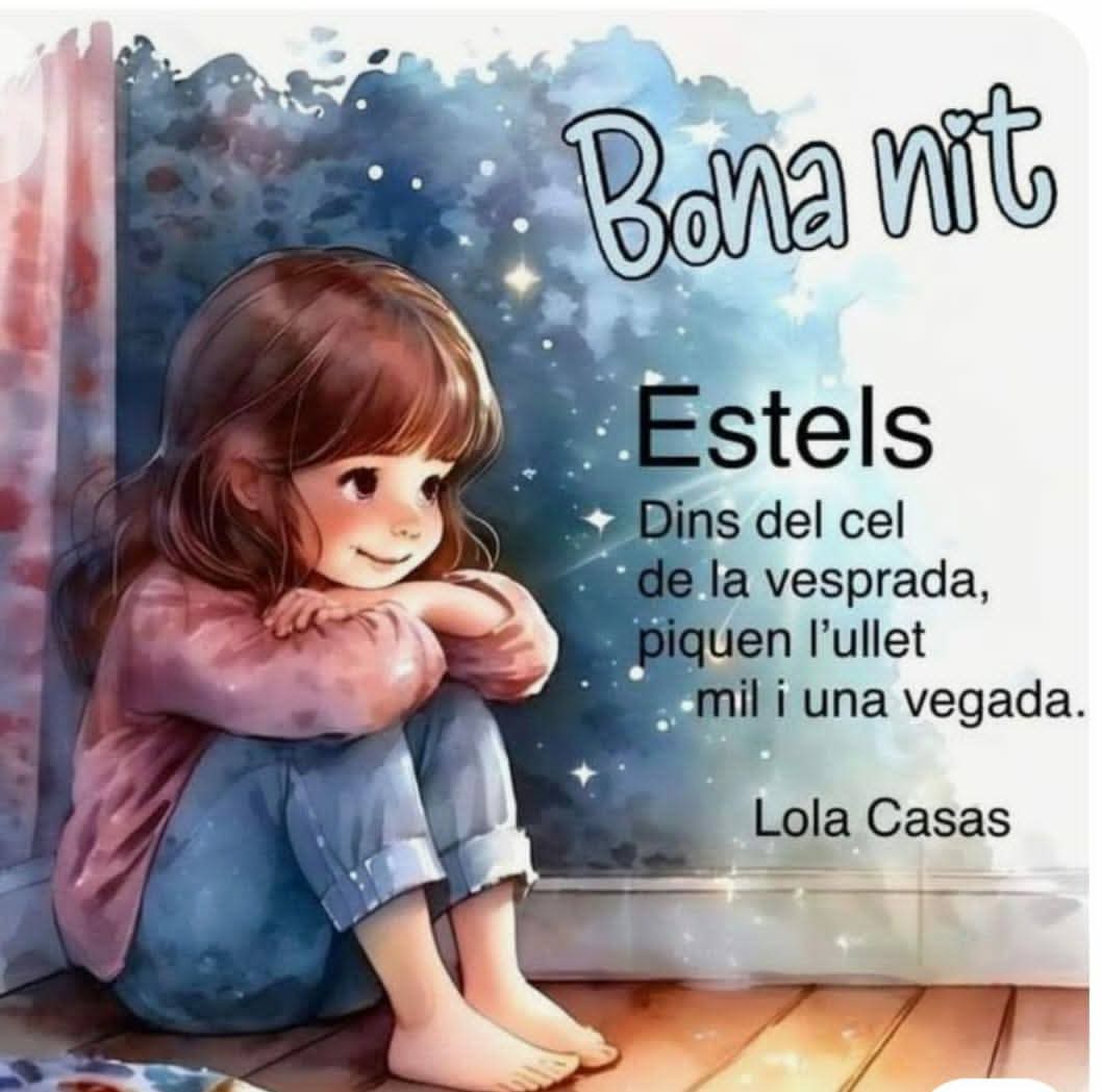 Montse_Lola's tweet image. Bona nit Anna!!! ☺️😘🌛💙🪴