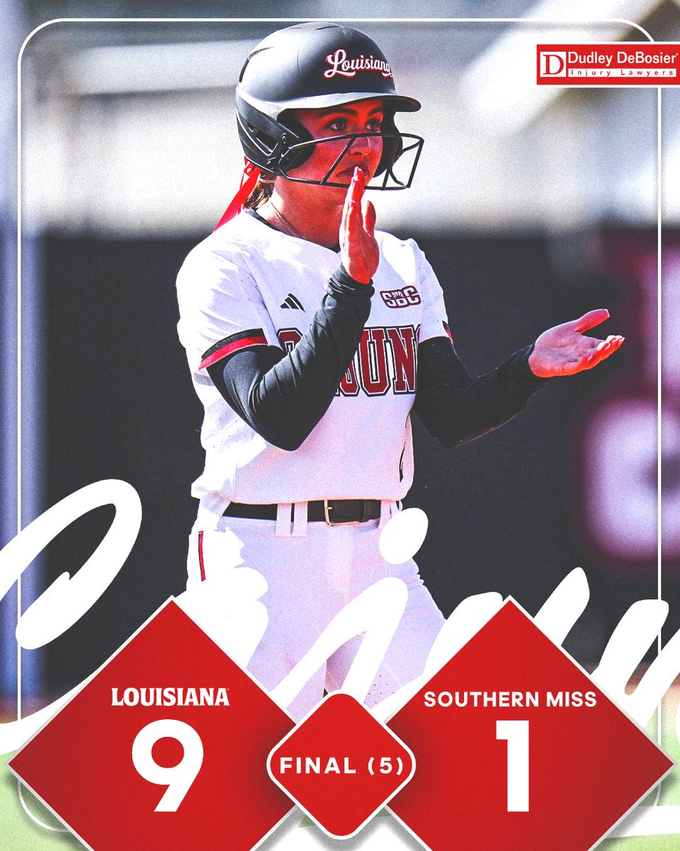Louisiana Ragin' Cajuns® Softball tweet media
