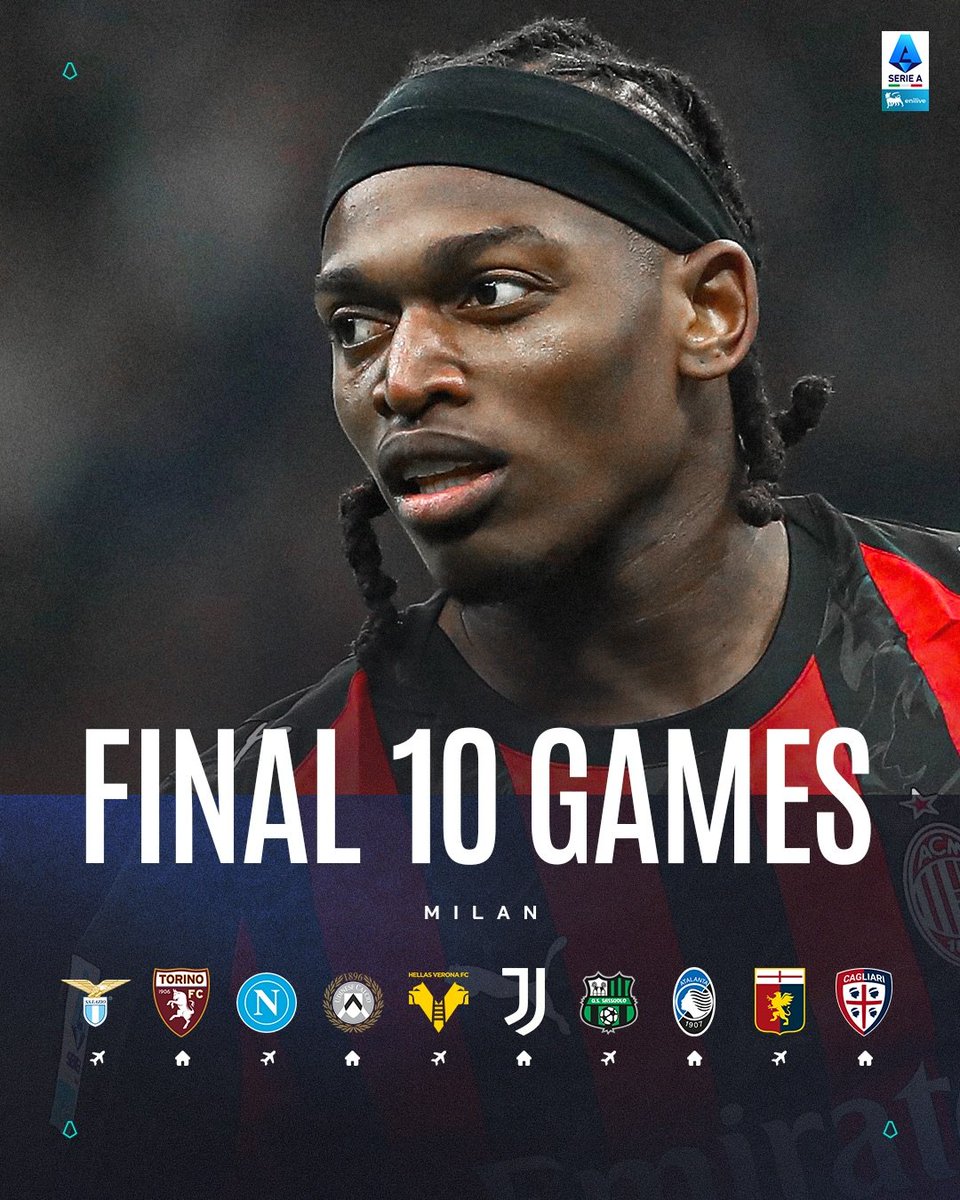 MilanUpdate's tweet photo. 10 pertandingan final akan dimulai dini hari nanti. Lazio akan jadi anak tangga pertama, fokus satu pertandingan ke pertandingan berikutnya.

Sesuai target di awal musim, semoga tiket Liga Champions bisa diamankan hingga akhir musim.

Sempre Forza Milan 🔴⚫ https://t.co/cdKtAXfPey