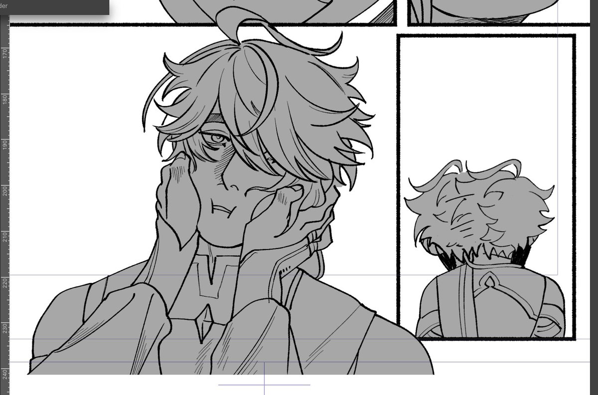 (un)fortunately I am obligated to draw haitham in this situation in every long form comic i make