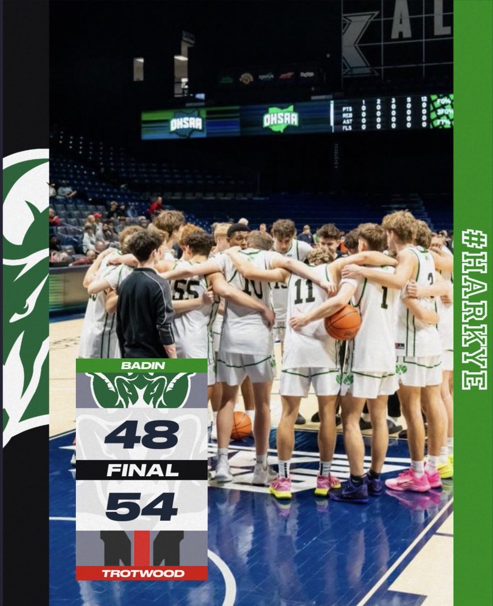 Stephen T. Badin High School Athletics tweet media