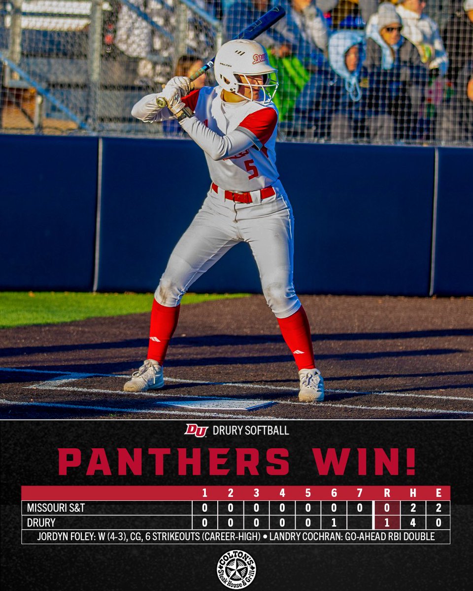 Drury Panthers Softball tweet media