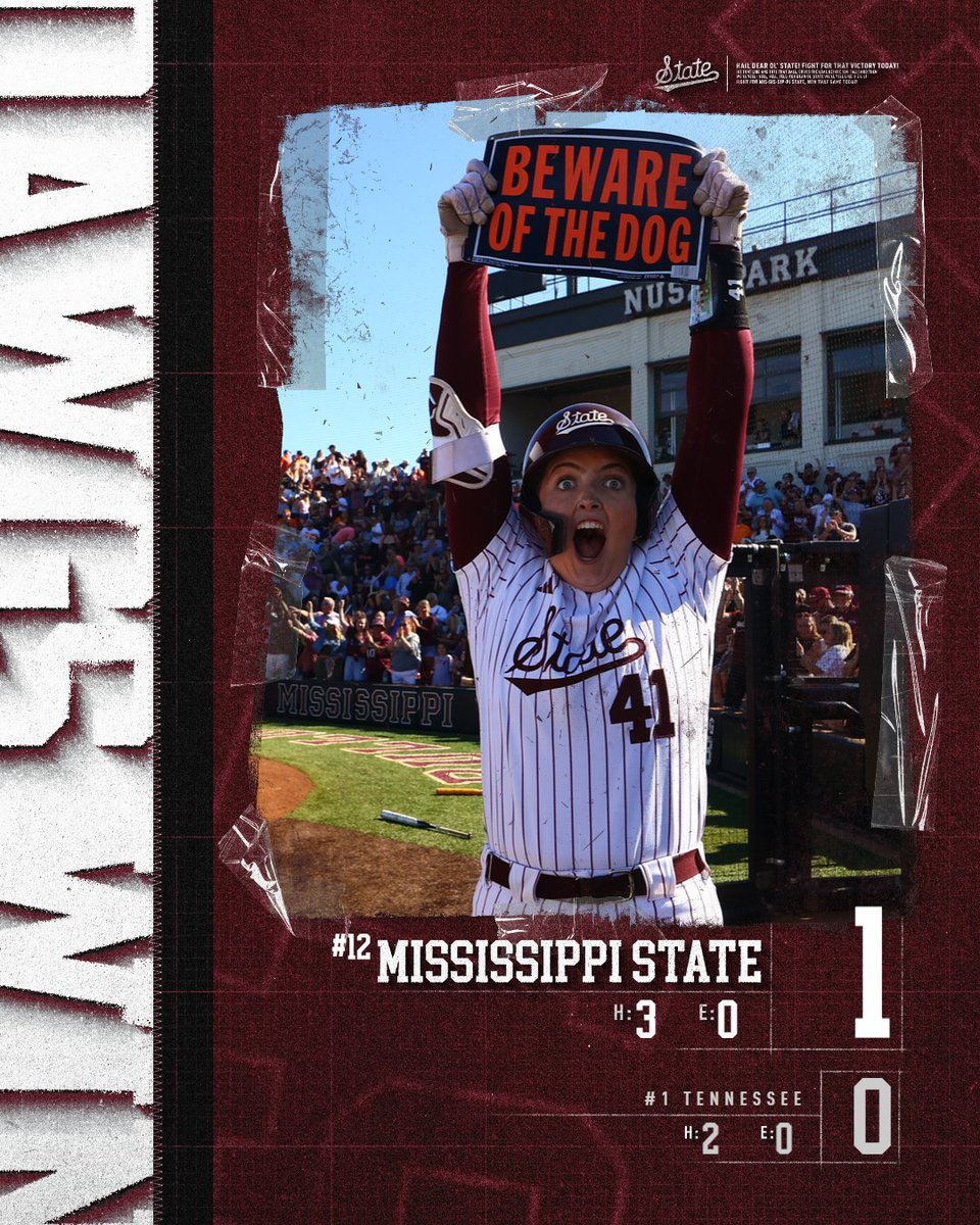Mississippi State Softball tweet media