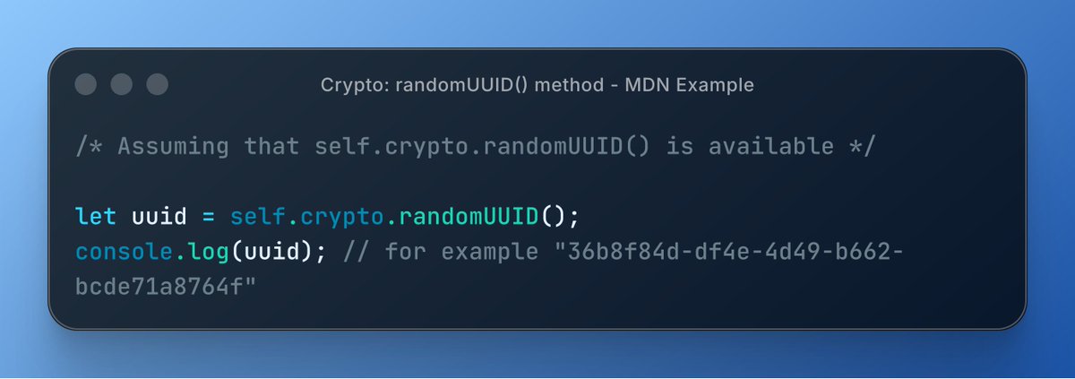 MDN Web Docs tweet media