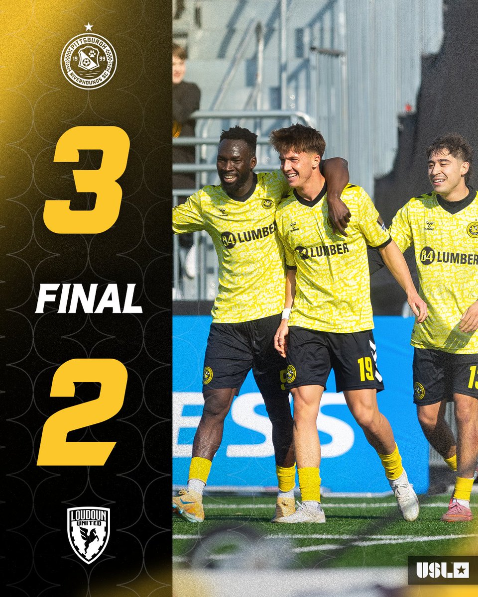 Pittsburgh Riverhounds SC tweet media
