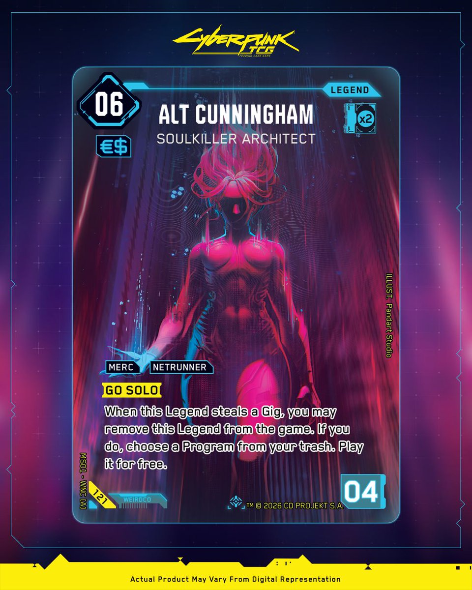 Cyberpunk Trading Card Game tweet media