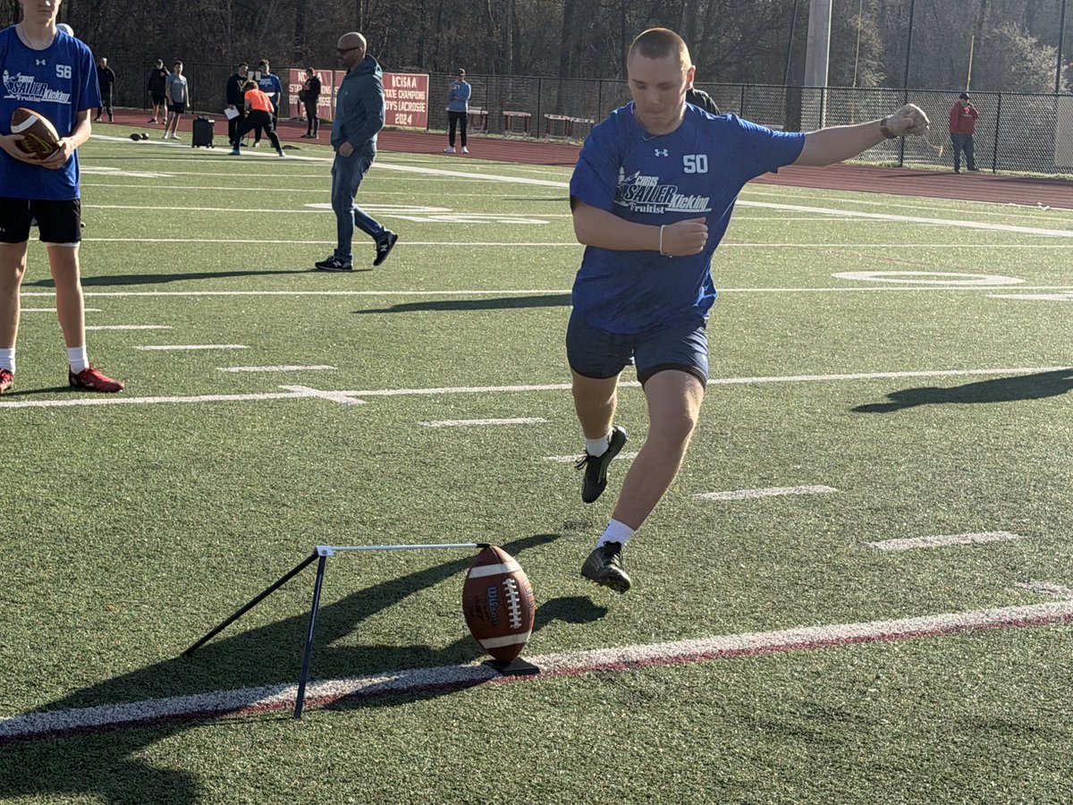 JoshDaniel26731's tweet photo. I had a great time competing and learned a lot at Chris Sailer Kicking Camp in Charlotte. @CoachPerdomo @GP_Recruiting @CoachJirgl @Chris_Sailer @ThePuntFactory https://t.co/N8369tuV7U