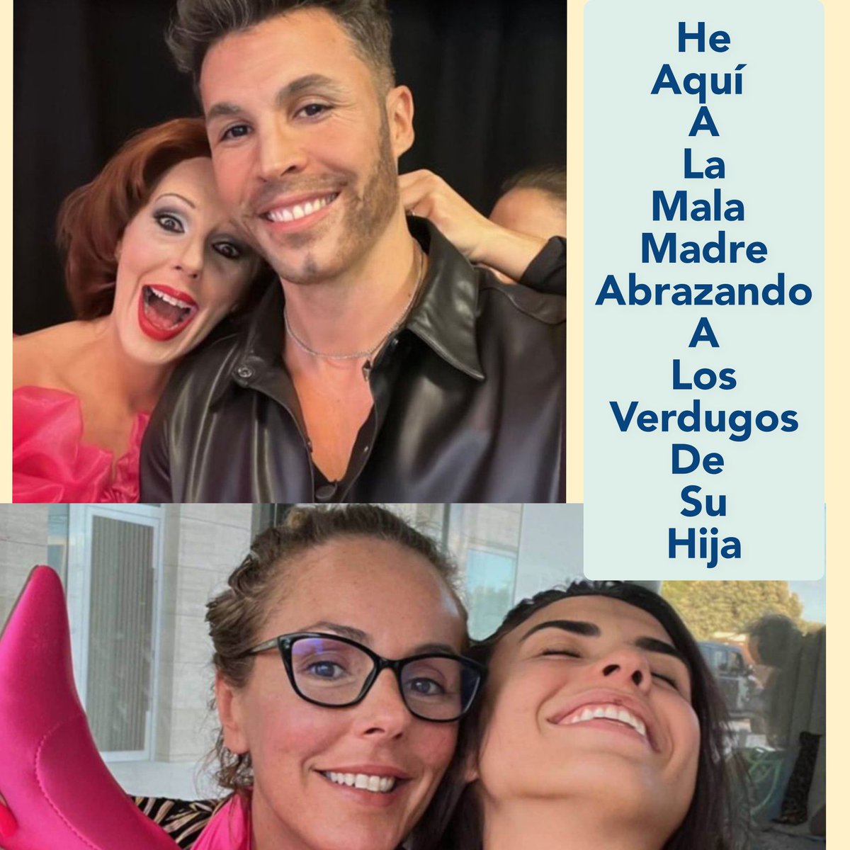 <a href="/Loflipo4/">Lofli 🌊🌸💙</a> Estos abrazos y besos como son, carteles? Esta mujer destila odio por los Flores, espero  q le metan un buen paquete AD en la demanda  civil!