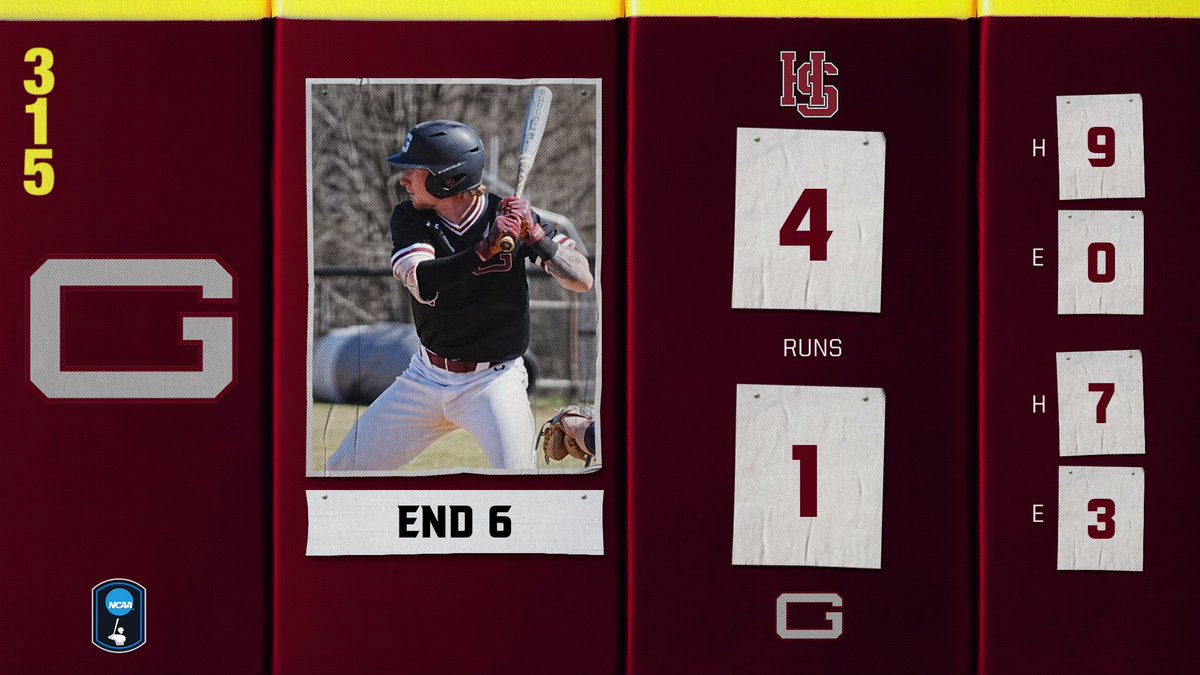 Guilford College Baseball tweet media