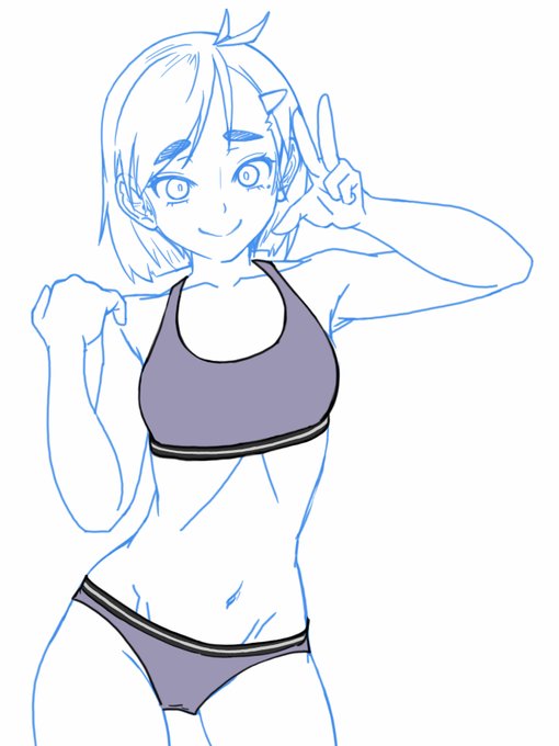 楽描き
智花アップグレード案です
#狩賀智花 